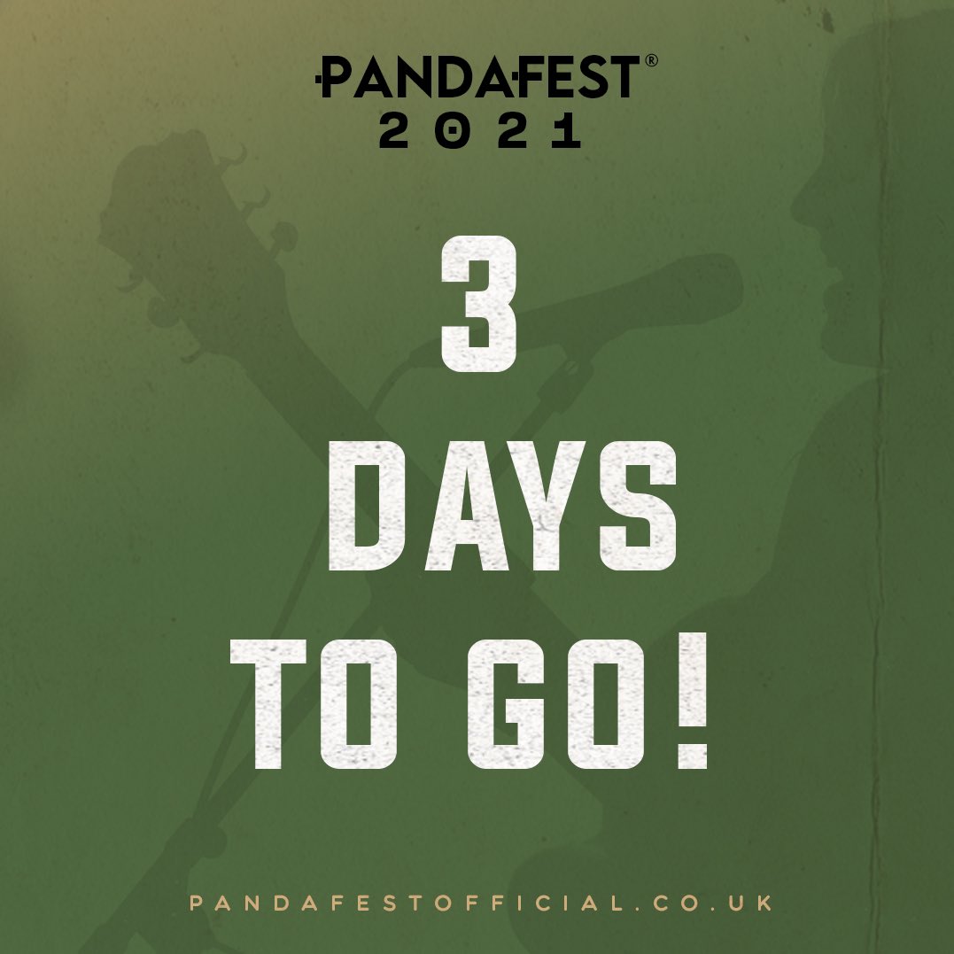 Ticket pre-sale ending soon, limited tickets available on the door! After a sell out 2019, we’re back, bigger and better. Don’t miss your chance to attend Cornwall’s number one grassroots festival! 🎫💨 pandafestofficial.co.uk/buy-tickets