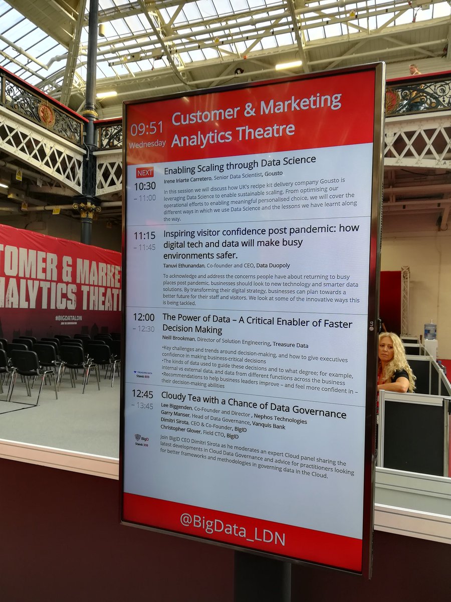 irenillap's tweet photo. Excited to present our scaling journey! @BigData_LDN @GoustoTech https://t.co/DTI2BMp05x