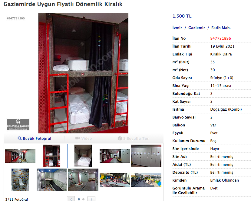 batuhancolak33's tweet photo. Burası İzmir Gaziemir... 
"Uygun fiyatlı" diye 1.500 liraya yatak kiralanıyor!
Böceğin girmeyeceği yere insanları sokmaya çalışıyorsunuz.
Mezara sokun direkt, böyle yaşam olmaz çünkü! https://t.co/kn97Y4oT9Q