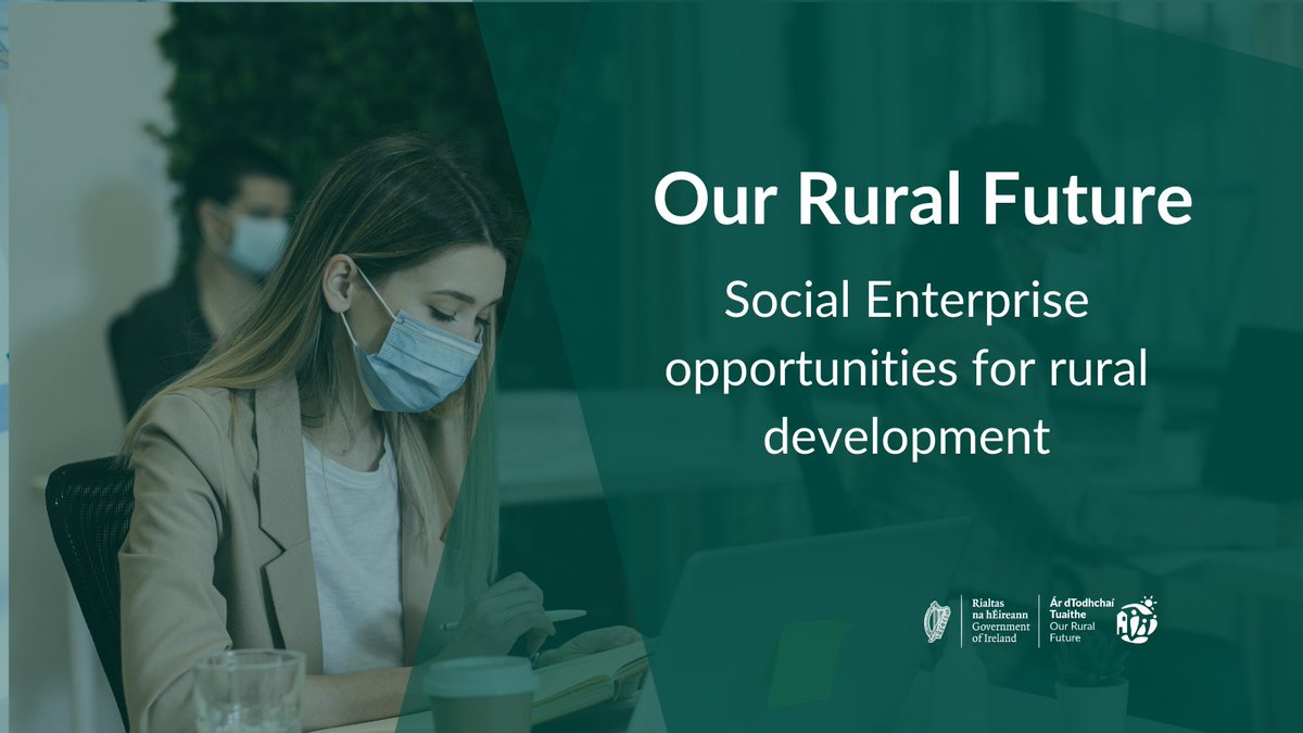 Sign-up for our virtual 'Social Enterprise Opportunities for Rural Development' event on Thursday, 30 Sep. 

The free event includes discussion with rural social entrepreneurs &amp; virtual tours of 3 social enterprises.
Register here> bit.ly/3zyz5QF

#SocEnt #OurRuralFuture