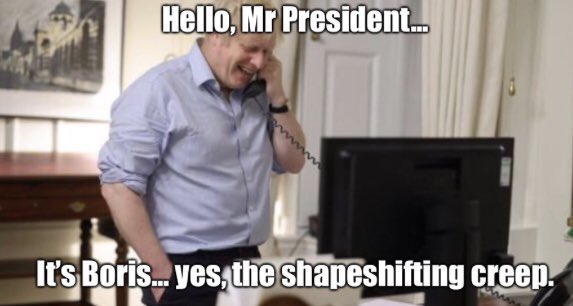 BrexitBuster's tweet photo. @RobinaWills @ukiswitheu Worth remembering how the Johnson junta tried to put the boot into Joe Biden over NI and Brexit during the US presidential campaign. Biden spotted these Tory shysters coming like a freight train.
#shapeshiftingcreep #SpecialRelationship #JohnsonFail https://t.co/s03zqqmwDw