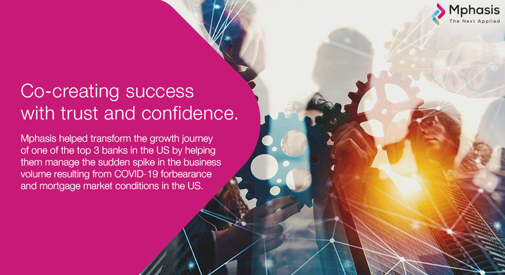 Mphasis's tweet photo. We helped establish 600 Contact Center FTEs growth (net) in 4 months, ramped up to more than 1600 employees in 60 days, ensuring business continuity & seamless #customerexperience during the peak of the pandemic. https://t.co/QduTQ2eSWT
#EngineeringIsInOurDNA #StayAhead #NextOps https://t.co/816yUAQNt8