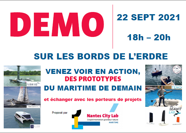 NantesCitylab's tweet photo. Ce soir, démonstration des acteurs du #NantesCityLabMaritime à #Seanergy2021  #Innovation #Nautisme #farwind @nantesfr @NantesMetropole https://t.co/nLbL1bviMi