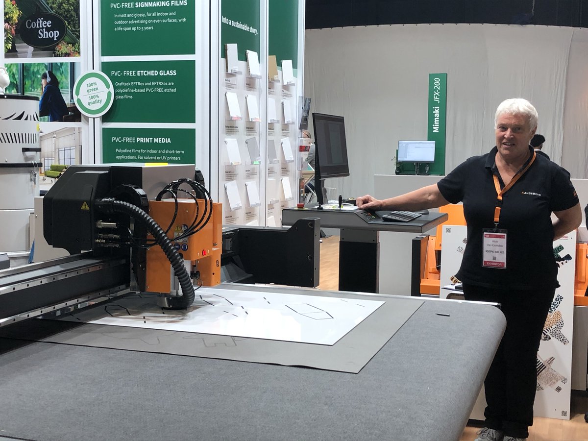kongsbergpcs's tweet image. We had a fantastic time at this year&apos;s Sign2Com expo! If you missed us, we will also be attending the #FACHPACK2021 European trade fair for packaging, technology and processes! Find us at stand 427 in Hall 6. #KonsgbergPCS #Sign2Com