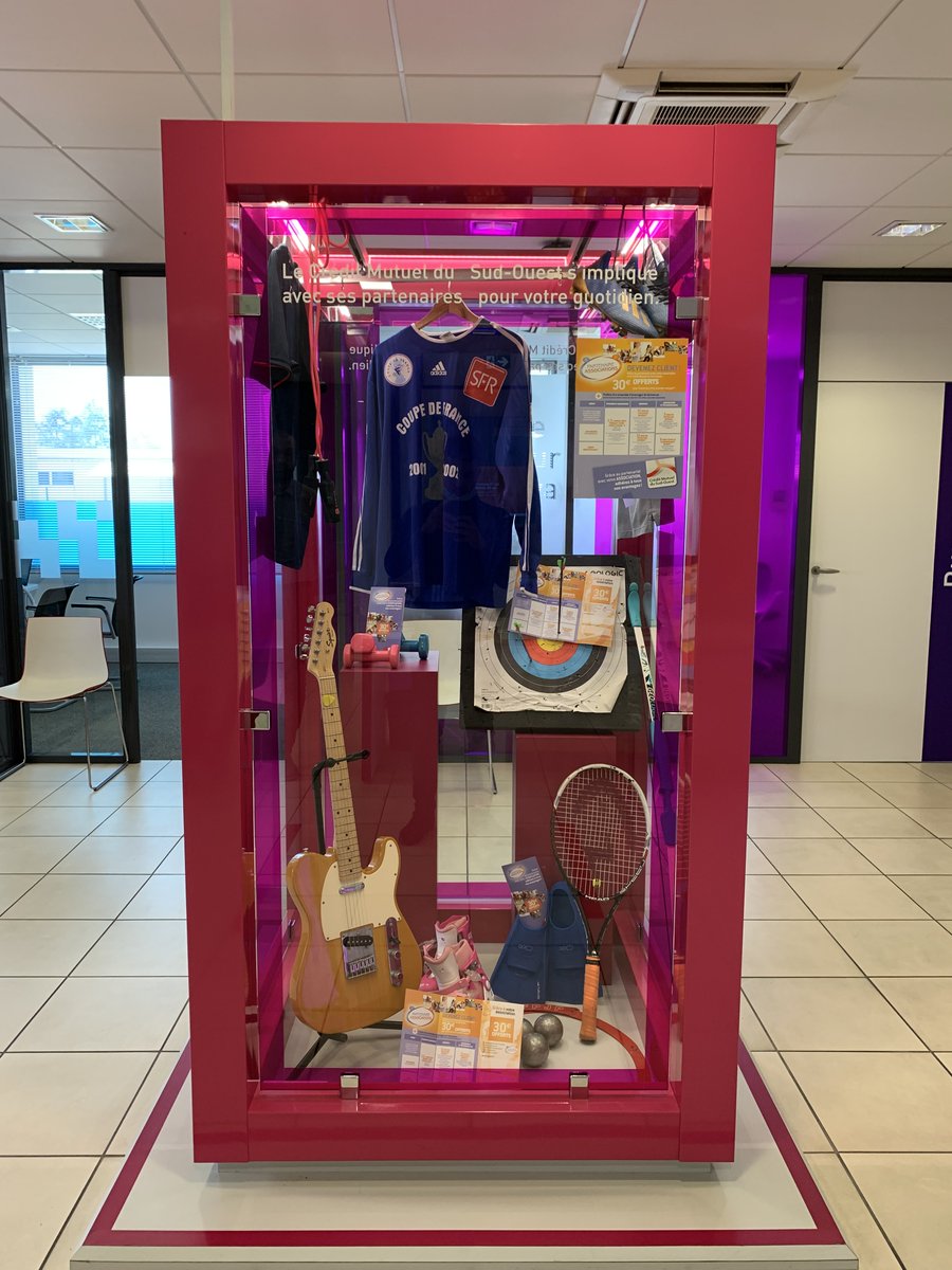 Ce mois-ci, notre vitrine met en avant notre dispositif partenaires associations. Venez la découvrir !