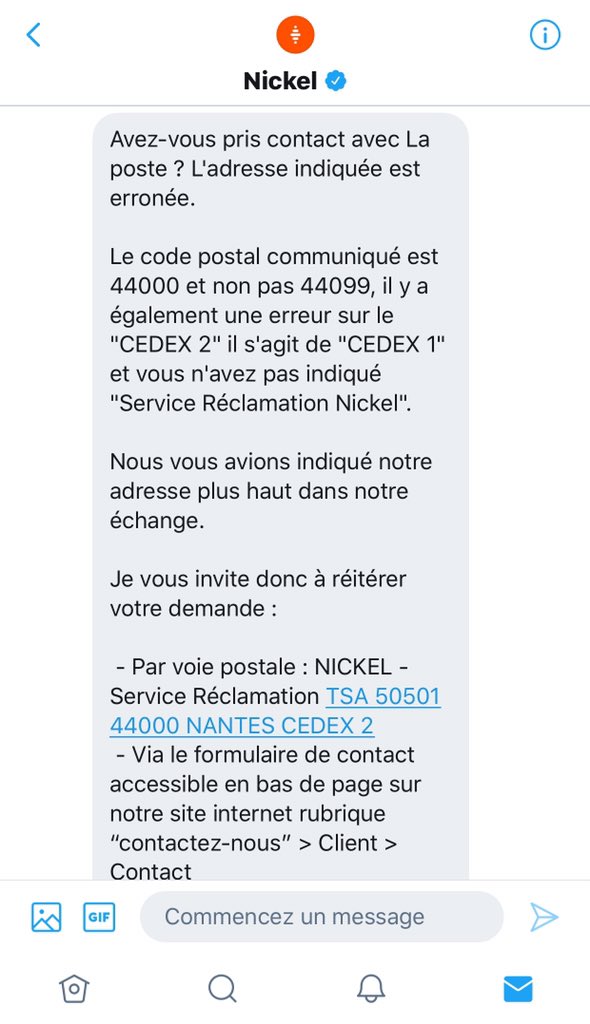 Nickel on Twitter "Encaisser un chèque sur votre compte Nickel Simple non ? On vous dit tout