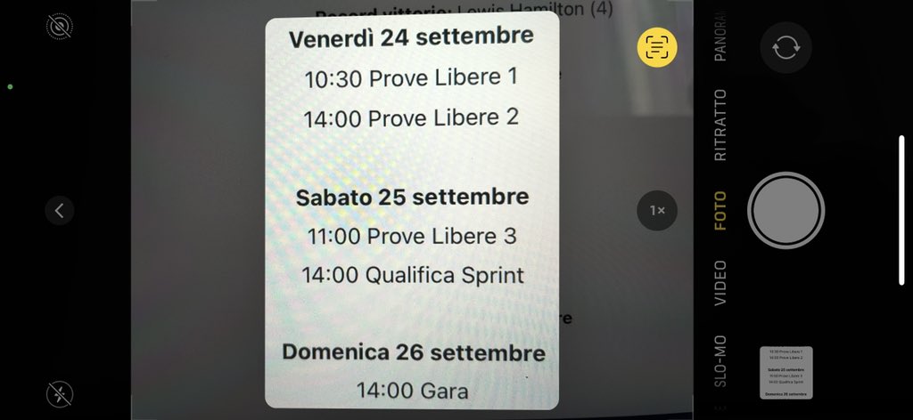 PeterVogric's tweet image. Su #LiveText di #iOS15 dovevano mettere la possibilità di aggiungere direttamente un evento nel calendario inquadrando una data/ora
