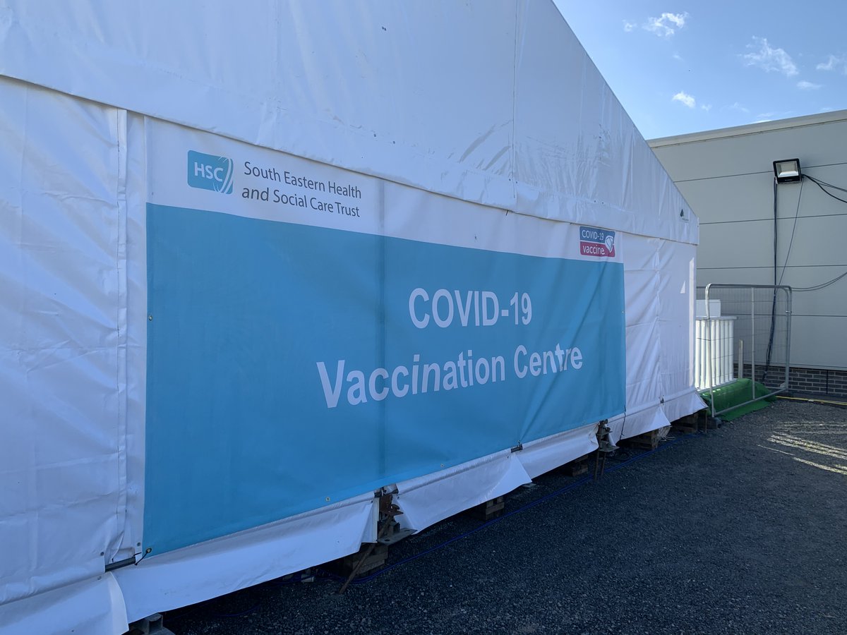 setrust's tweet photo. Look out for our COVID-19 vaccination tent at the Balmoral Show 💉🚜 

We are located at Stand B30, just between the end of the cattle rings and the Eikon Exhibition Centre. 

#JabAndGo at the Balmoral Show! https://t.co/iYhF4FNb4v