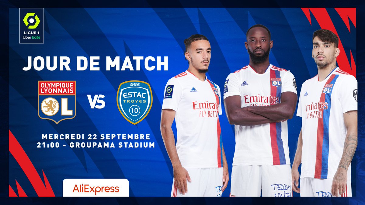 🔴 MAÇ GÜNÜ! 🔵 

⚽ #OLESTAC 
📆 <a href="/Ligue1UberEats/">Ligue1UberEats</a> 7. Hafta
⏰ 22:00 
🏟 <a href="/GroupamaStadium/">Groupama Stadium</a>