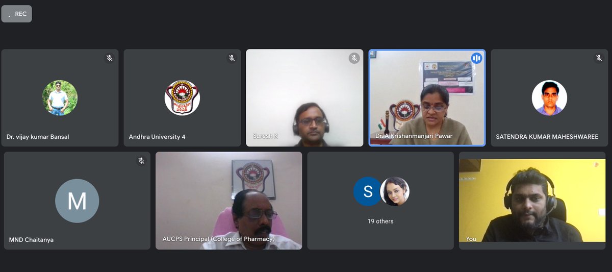 Glad to be a speaker with <a href="/_sureshkoduru/">Suresh Koduru</a> during 5-Day #FacultyDevelopmentProgramme on 
"#IoT: Revolutionary Impact on #Pharmaceutical #education and Industry" 
organised by #AndhraUniversity,
facilitated by  #AICTE's #ATAL Academy

#FDP <a href="/saplabsindia/">SAP LABS INDIA</a> <a href="/lovneeshchanana/">Dr. Lovneesh Chanana</a> <a href="/SAPIndia/">SAP India</a>