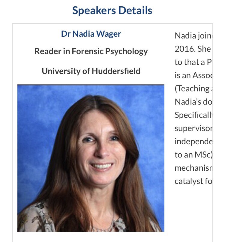 Dr <a href="/NadiaWager/">Nadia Wager</a> is giving a presentation on ‘Restorative Justice &amp; Campus Sexual Harm’ at 2pm this afternoon at a symposium being hosted online by <a href="/WIHEAconnect/">Warwick International Higher Education Academy</a>.

Don’t forget to register. Click the link in our profile for details.👆🏻 #Ni3Centre