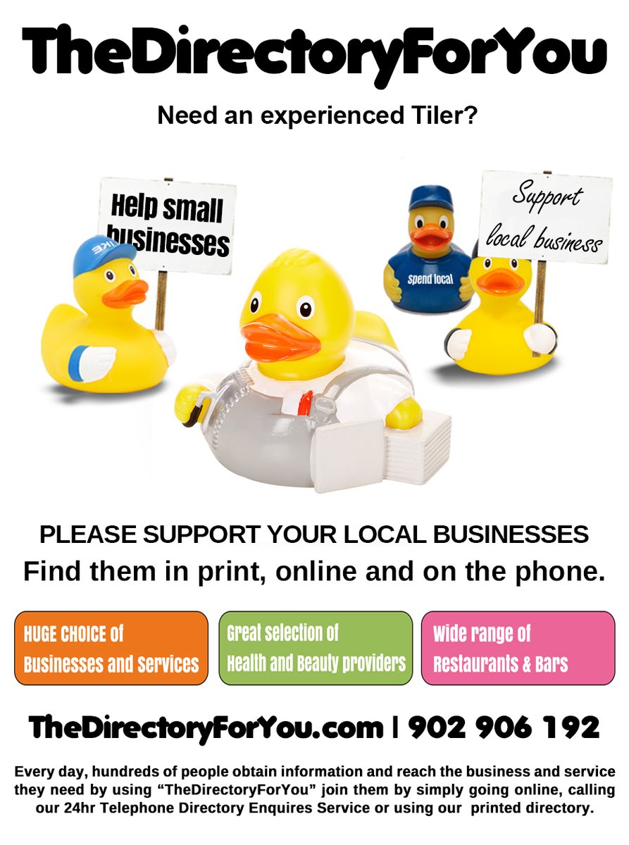 DirectorySpain's tweet image. THERE ARE MANY MORE GREAT BUSINESSES JUST WAITING TO BE OF SERVICE!

FIND THEM IN YOUR LOCAL PRINTED DIRECTORY, CLICK BELOW TO VIEW THEM ONLINE, OR PICK UP YOUR COPY TODAY!
 issuu.com/thedirectoryfo…