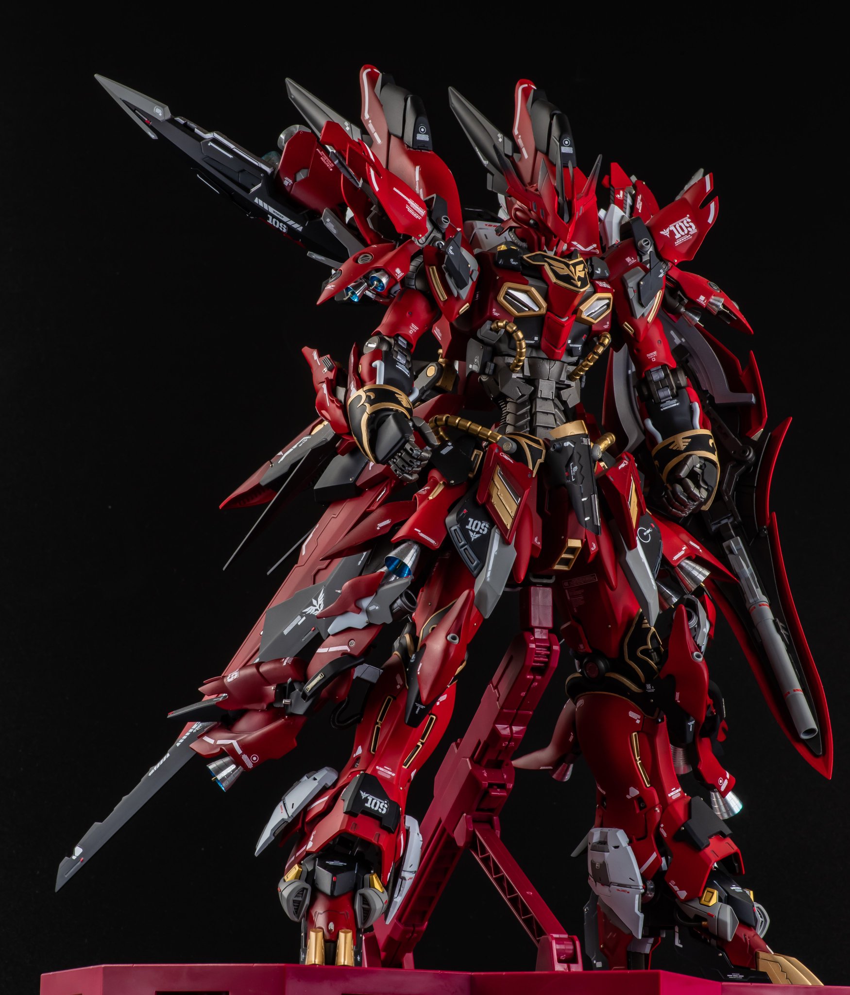 紅桜ガンプラ部 完成品のフォトブック  【質問、制作依頼はこちらにお願いします】 さくらガンダム】 いきまーす｜shinさんのガンプラ作品｜GUNSTA