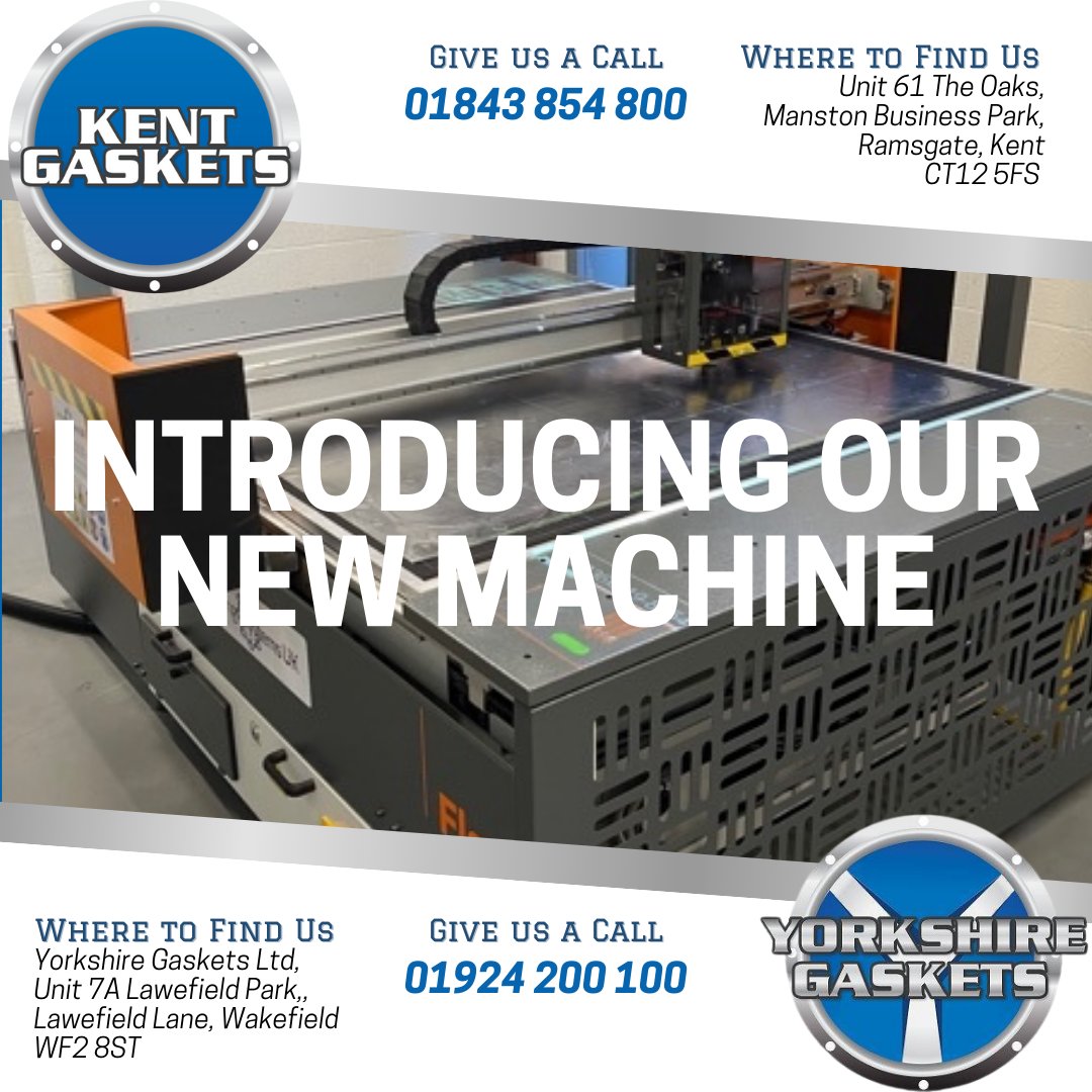 Gaskets247's tweet image. Sorry we have been so quiet on here recently, but there's been a good reason... or so we think🧐

Introducing one of the Latest Atom Flashcut Machines, which has now been installed and running at full speed✅

@UKCutting
#atomflashcut #gasketsandseals