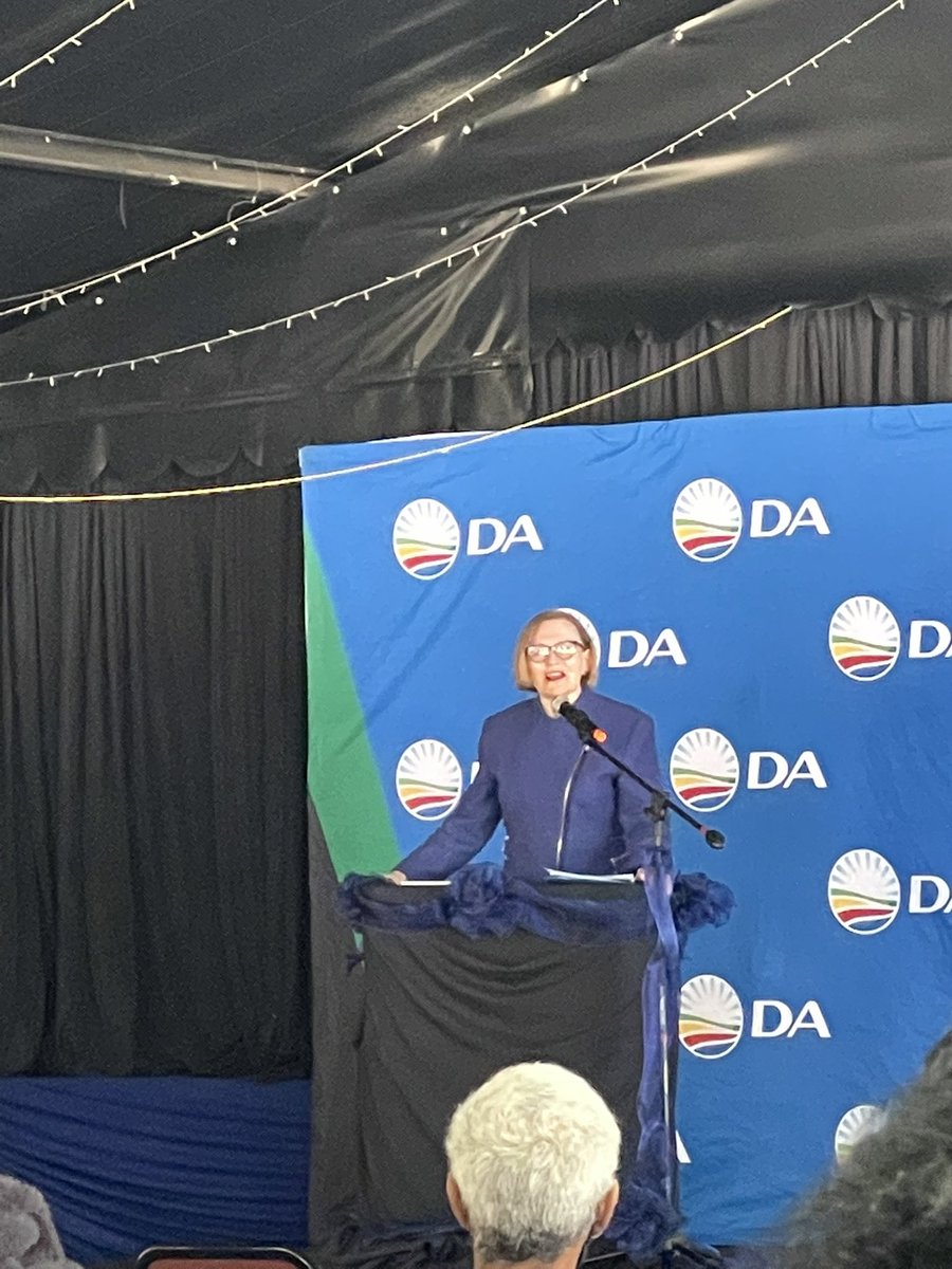 “Why did the EC - I dropped the I from it - do their utmost best to help the ANC postpone the election to next year?” <a href="/helenzille/">Helen Zille</a> #Refiloe4Mayor