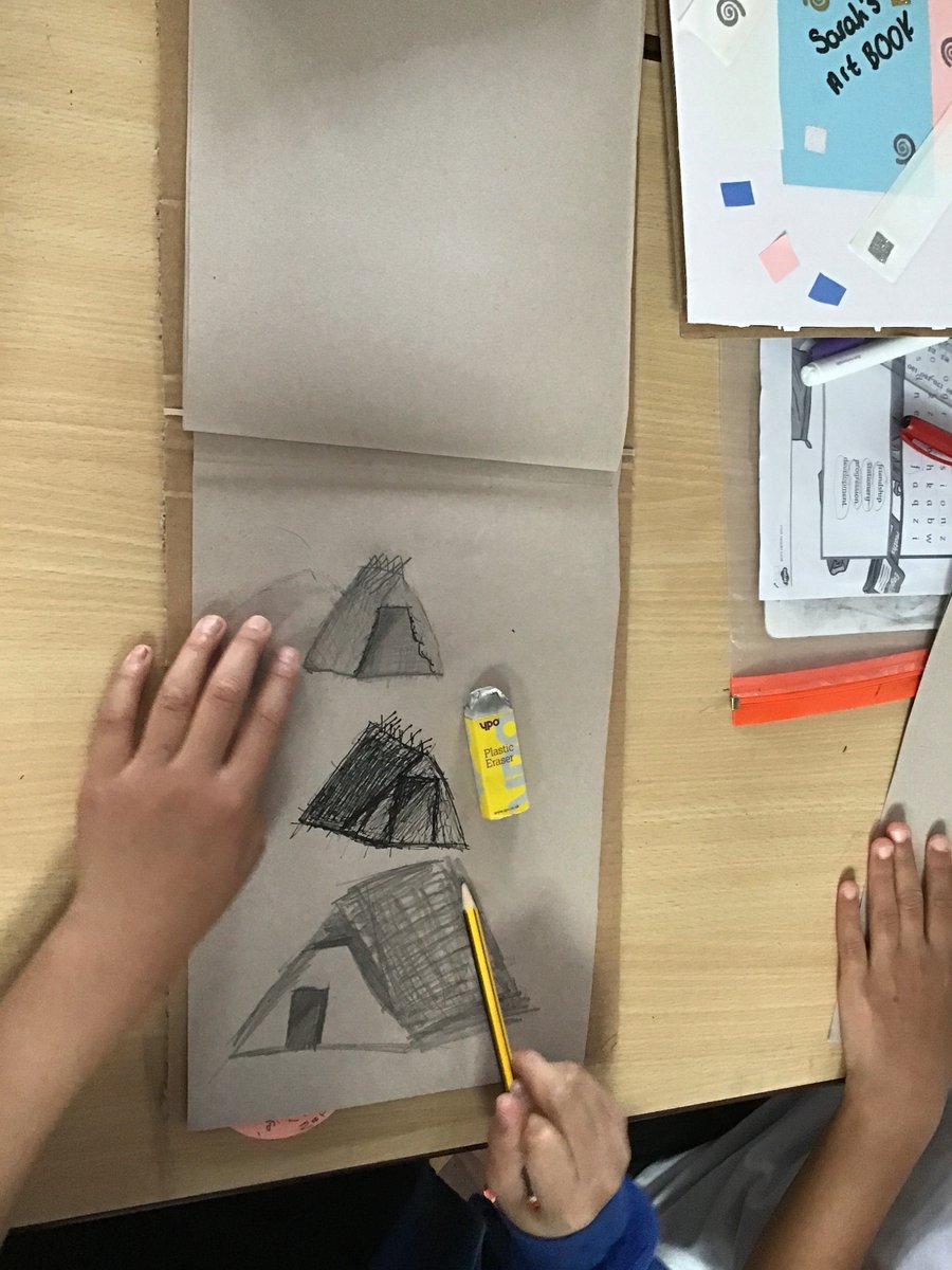 We have continued with our Anglo-Saxon sketching today. Quick timed sketches have produced some fantastic results! #StJohnsCurriculum