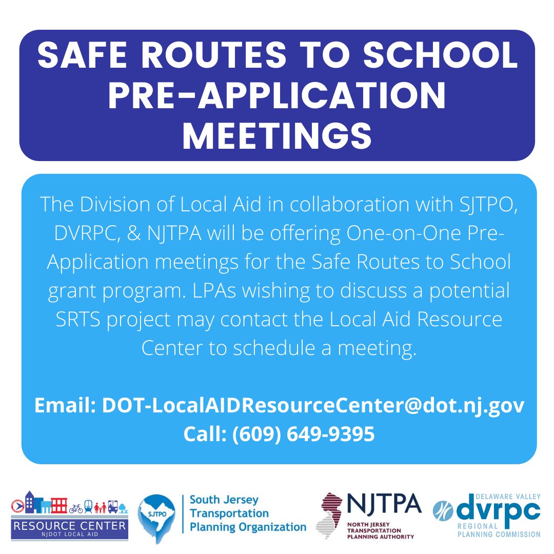 NJDOT Local Aid Resource Center on Twitter "REMINDER 🗣 Sign up for a