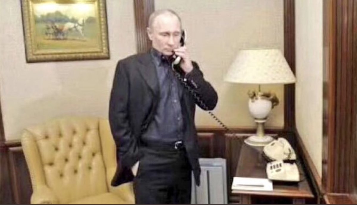 Anshuman84m2's tweet photo. Vladimir Putin Making Strategies with Om Prakash Mishra that how to Threaten America n Biden.. https://t.co/tMlci5Beoa
