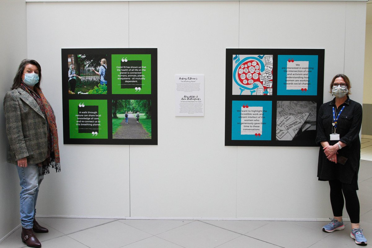 Studio_FV's tweet image. #Fablevision installed a preview for the upcoming #WovaninGovan #exhibition at #Glasgow's #QEUH. #WovenWomensNetwork @Audsvisual #AlexWilde @_kamling @KinDonna @AilieRutherford @tsBeall @dstitch @Audsvisual  @NHSGGC @lizfable @Intercult #care #artistled #womencarers #Covid19 2/2.