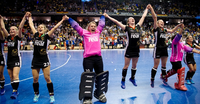 FIH_Hockey's tweet photo. The Indoor Hockey World Cup started in Leipzig in 2003 and is now approaching its sixth edition, to take place in Liege, Belgium in February 2022. 

Here is a look back at all the FIH #IndoorHockey World Cups since 2003.