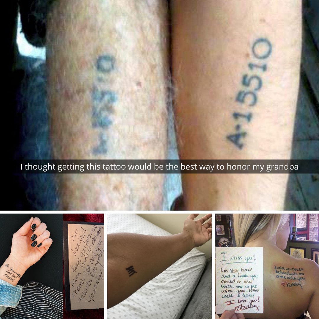 TheDaddest's tweet photo. Some people have tattoos that are genuinely moving, like these people who shared the powerful stories behind their meaningful tattoos 🥺😲