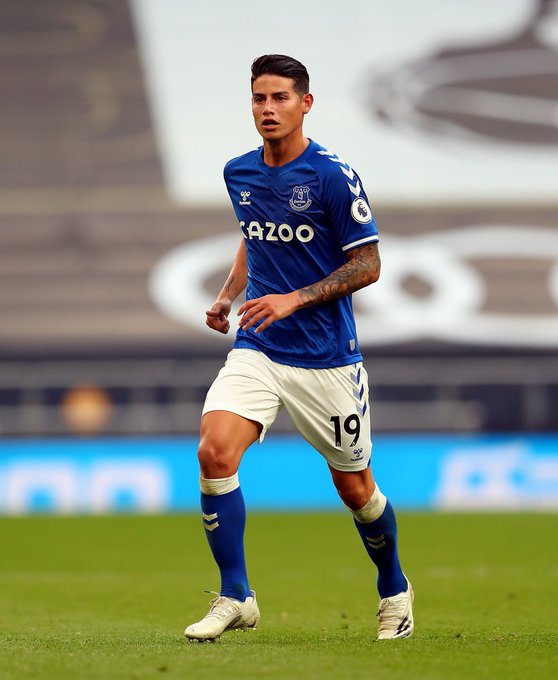 FootyAccums's tweet photo. BREAKING: James Rodriguez has joined Qatari club Al Rayyan from Everton.

Medical passed and deal set to be announced soon.

(Fabrizio Romano)

This means James Rodriguez NEVER played in-front of the Everton fans before leaving the club. 😬 https://t.co/jIe5TdouKG