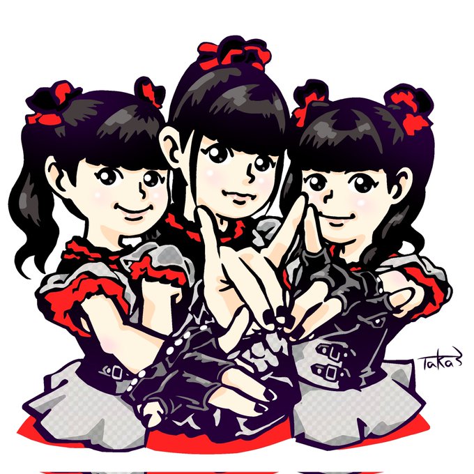 Babymetal のtwitterイラスト作品 人気順