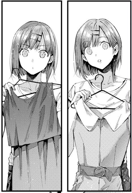 とある漫画…
デートの服選び中JK🎀 