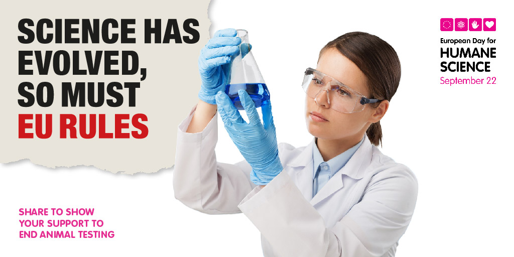 CrueltyFreeEU's tweet image. Help us create unstoppable momentum for change by liking, retweeting and tagging your friends who are EU citizens and urging them to sign the European Citizens’ Initiative this #EuropeanDayforHumaneScience ➡️eci.ec.europa.eu/019/public #EndAnimalTesting