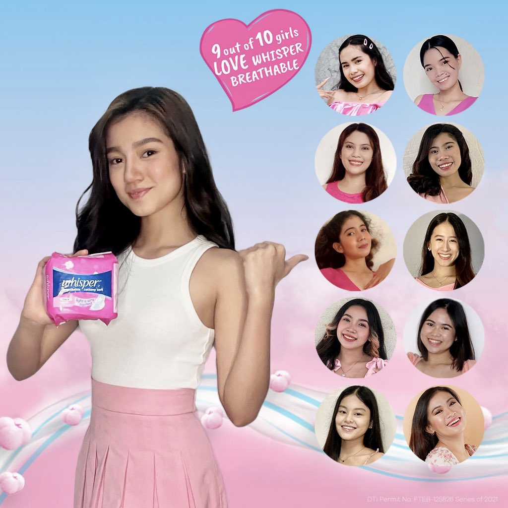 bellemariano02's tweet photo. Hi, girls! Our #PreskoSquad applicants are ready to be presko all day with Whisper Breathable! 9/10 girls (including us!) love it because of the thousands of airflow vents. I can’t wait to meet our next member!💕 https://t.co/FwzGydgNZ2