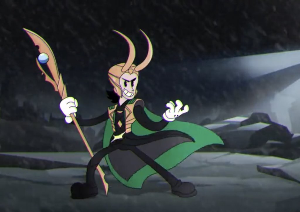 galaxy_mutant's tweet photo. I’m living for animated Loki, voiced by Tom Hiddleston #WhatIf https://t.co/XcgMeqosRy