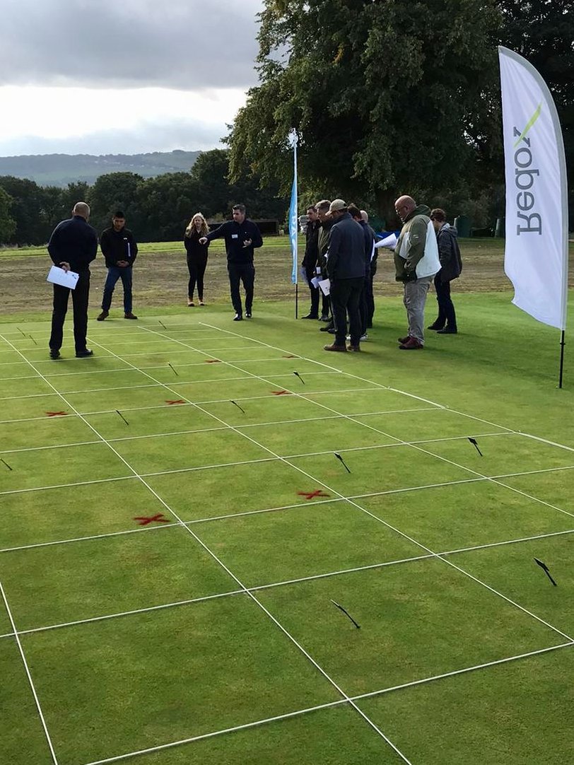 AquatrolsEurope's tweet photo. 🌱 We're in full swing at the #STRIResearchDay @striturf HQ in Bingley. @alan_aquatrols and @michael_fance are doing their thing as they talk through our latest research #turfmanagement #turf https://t.co/HmNF4gBagk