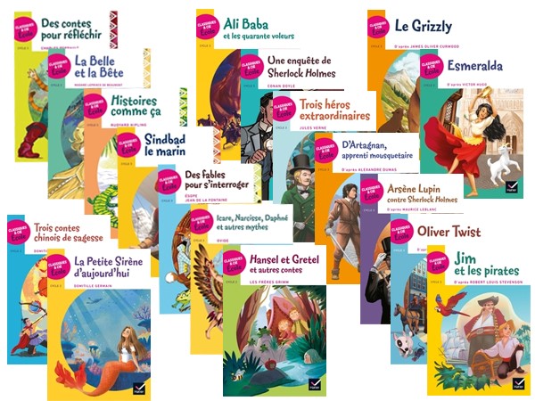 HatierAquitaine's tweet photo. ✋Mon coup de coeur❤️de la semaine Classiques&amp;Cie #Ecole
Des classiques de la littérature pour les élèves de ##CM1 et #CM2 illustrés en livre de poche📚
🆓Ressources prof téléchargeables &amp; modifiables
👉https://t.co/nj0WWQrRk7
ℹ️https://t.co/sNBPYCv21s
#LectureFacile #PlanLecture https://t.co/uMOy0T0FSm
