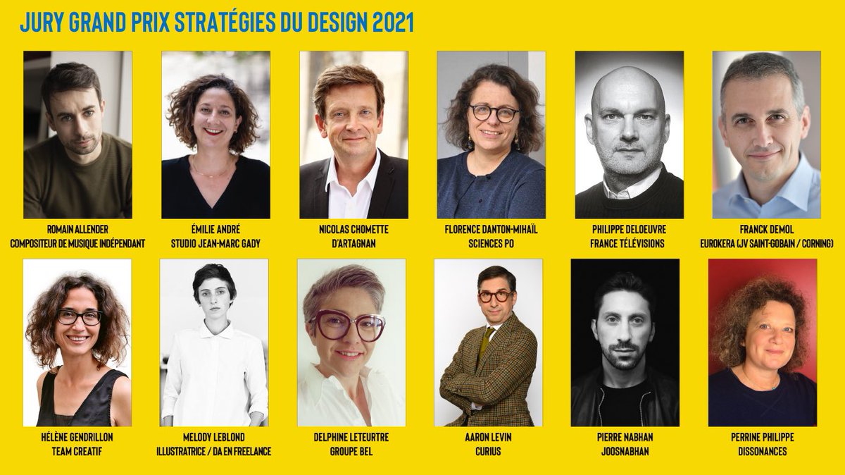 Festival Stratégies/Design

Merci à tous les jurés pour avoir étudié tous les dossiers présentés au GP Stratégies du Design !
_
#gpstrat #WeAreStrat #StratFestival #Strat50 #Design