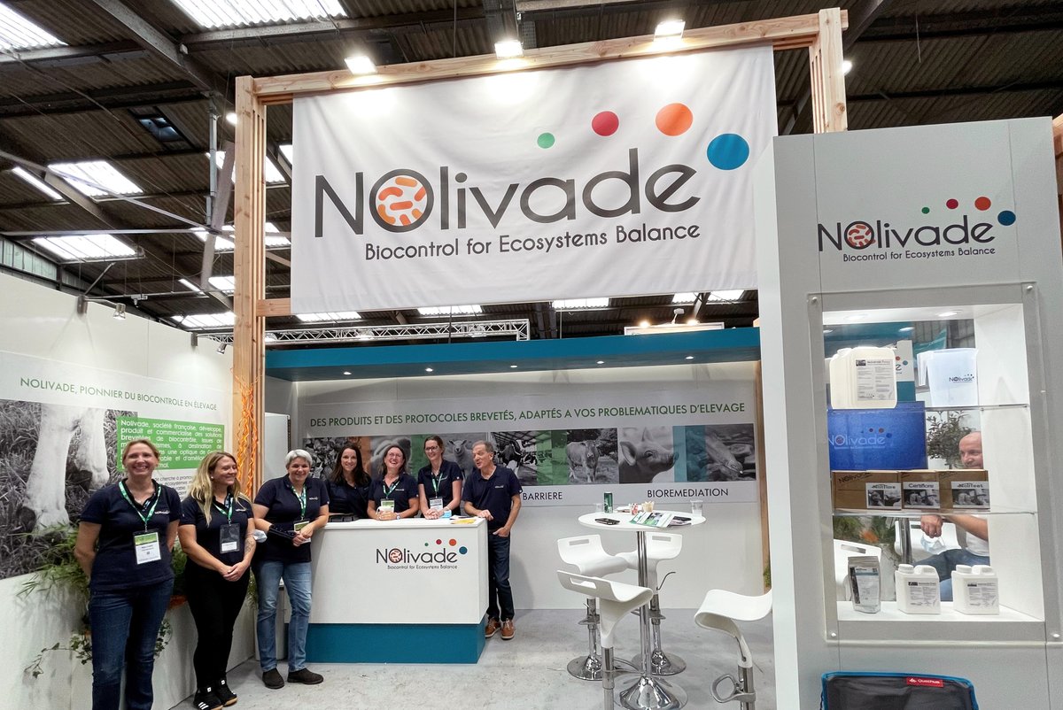 1ère pour Nolivade au #SPACE2021 !
Le rendez-vous incontournable de l’agriculture était l’occasion de présenter le biocontrôle en élevage, aux éleveurs comme aux intervenants du secteur. De nombreuses et enrichissantes rencontres qui vont permettre de diffuser ce concept innovant