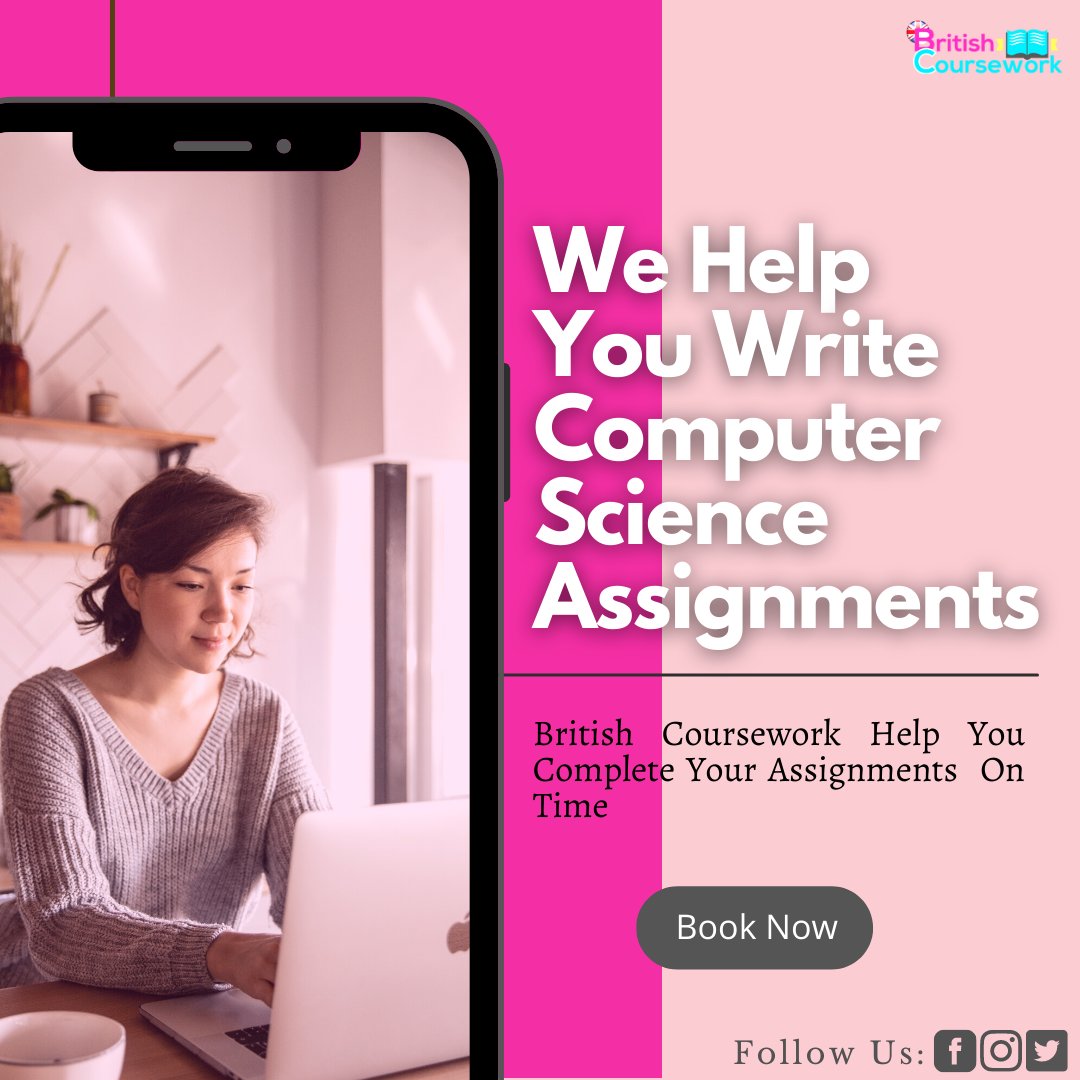 BritishCourse's tweet image. We have technical writing specialists who can write your computer science assignments easily. 
Call/WhatsApp: +44 7868 761227
Email: Info@britishcoursework.com
.
.
.
.
.
.
.
.
#britishcoursework #bestacademicserviceinuk #courseworkhelpuk #ukassignmenthelp #assignmentservice