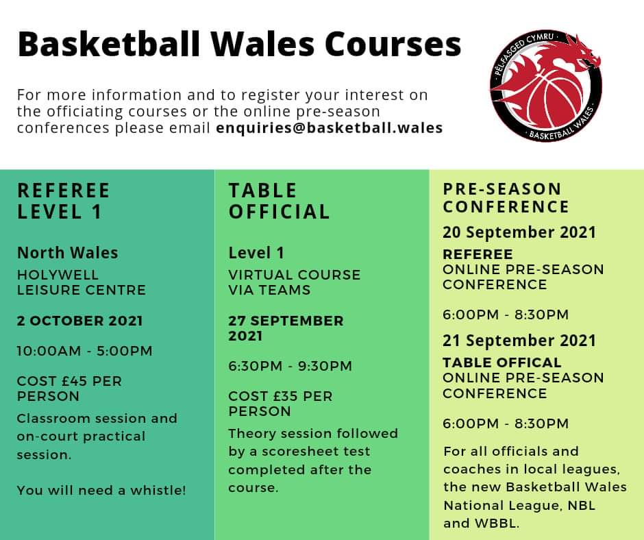 Please RT. North Wales Basketball needs officials. 
👍🏀
<a href="/northwaleslive/">North Wales Live</a> <a href="/northwalescom/">NorthWales.com</a> <a href="/northdotwales/">North.Wales</a> <a href="/AvowWrexham/">AVOW</a> <a href="/ActiveWrexham/">Wrecsam Egniol / Active Wrexham</a> <a href="/ActiveCambria/">ACTIVE CAMBRIA</a> @ActiveCheshire
<a href="/CheshireNix/">Cheshire Phoenix</a> <a href="/CheshireJets/">Cheshire Jets</a>