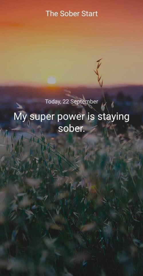 My 19th September being sober , if you haven’t been through what I went through, living a life like being in hell then this won’t have any meaning , just think could you do 1 September? If not just think about it xx