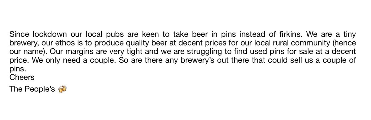Just wondering if anyone can help. Please see attached. Cheers #tinybrew #rural #brew #community #norfolk