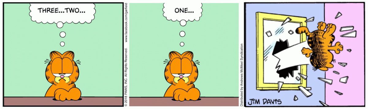 Гарфилд любить кормить и никогда не бросать картинка