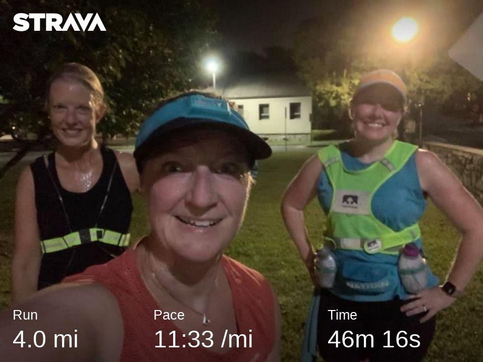 TeresaLill262's tweet photo. I guess we were trying to beat the rain? Or the conversation was so good we just didn’t slow down?? 

I know that’s slow for most of you… but good for me! 

Either way, a great run with BRFs! 

#MRTT #momsrunthistown #injuredrunner #runVA #willrunforcoffee☕️ https://t.co/3UwDcOmRnJ