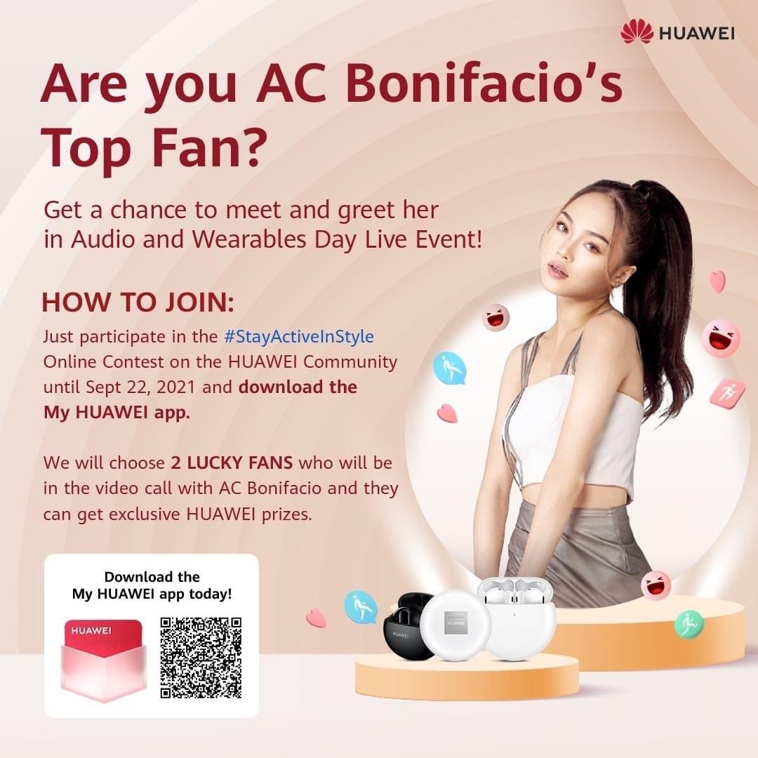 BonifacioAc's tweet photo. We will choose 2 winners
#StayActiveInStyle
@huaweimobileph https://t.co/oZdbLvZhSQ