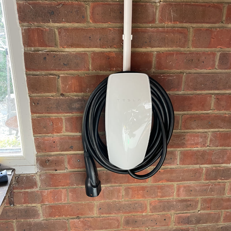 EnergyEmpower's tweet photo. Photos from our first-ever Tesla EV charger installation! https://t.co/dC02ofDnBD