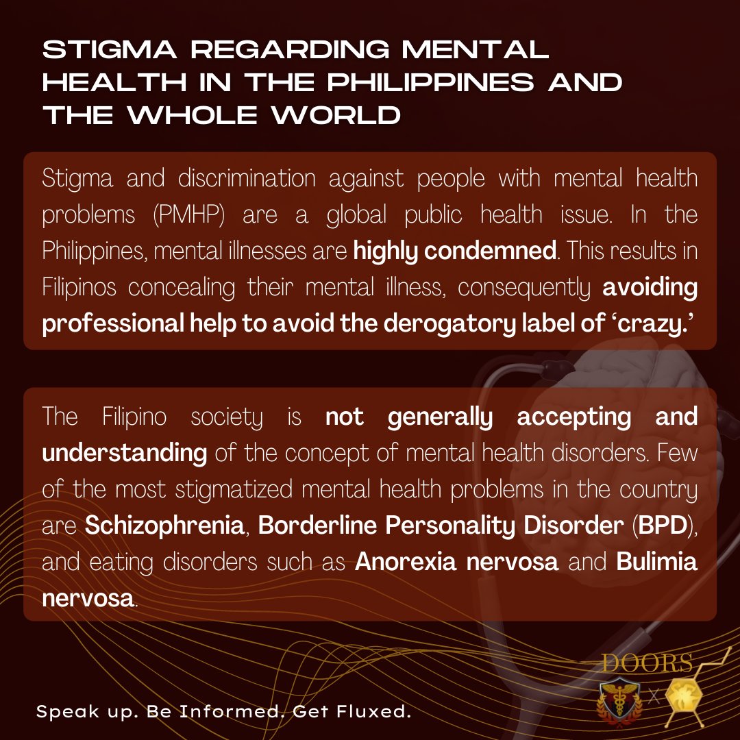 dlsmhsi_flux's tweet photo. 𝙍𝙚𝙢𝙤𝙫𝙚 𝙩𝙝𝙚 𝙨𝙩𝙞𝙜𝙢𝙖 𝙣𝙤𝙬!
Speak Up. Be Informed. Get Fluxed.
#Doors
#FluxPhoria
EUPHORIA:
https://t.co/q8HAtgGR0g
Caption by: Franxine Maranon &amp; Renzo Songalia
Content by: Shannen Suba, Zarah Tortocion &amp; Laena Garganera
Layout by: Marga Bautista &amp; Andrianna Sister https://t.co/YaV4xeK9Nm