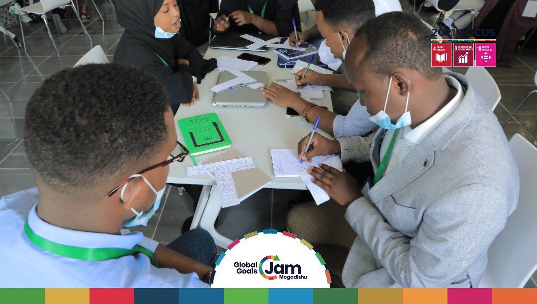 Mogadishu is jamming! Meet young entrepreneurs, makers, and shapers who are taking on local challenges to #Design2030Now. #GGJ2021 #GGJMogadishu