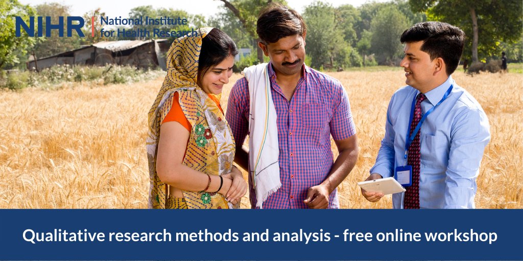 New to qualitative research methods and data analysis? #NIHRGlobalHealth researchers are running a free series of online introductory workshops 27 September – 1 October 2021, with speakers from Delhi, London and Liverpool. Sign up at: preventstudy.org/capacity-build… <a href="/CPN_NeoNeuro/">CPN | Imperial College London</a>