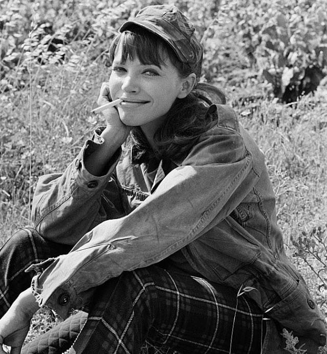 Happy heavenly birthday to anna karina  