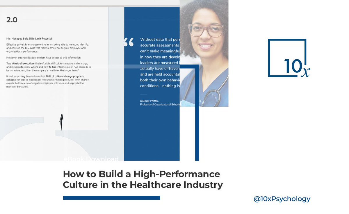 The right company culture could help you unlock sustained high performance in healthcare.

Follow the simple, key steps in our eBook and discover what your healthcare organization can do to establish a high-performance culture  - ow.ly/LmkO50GenbW
