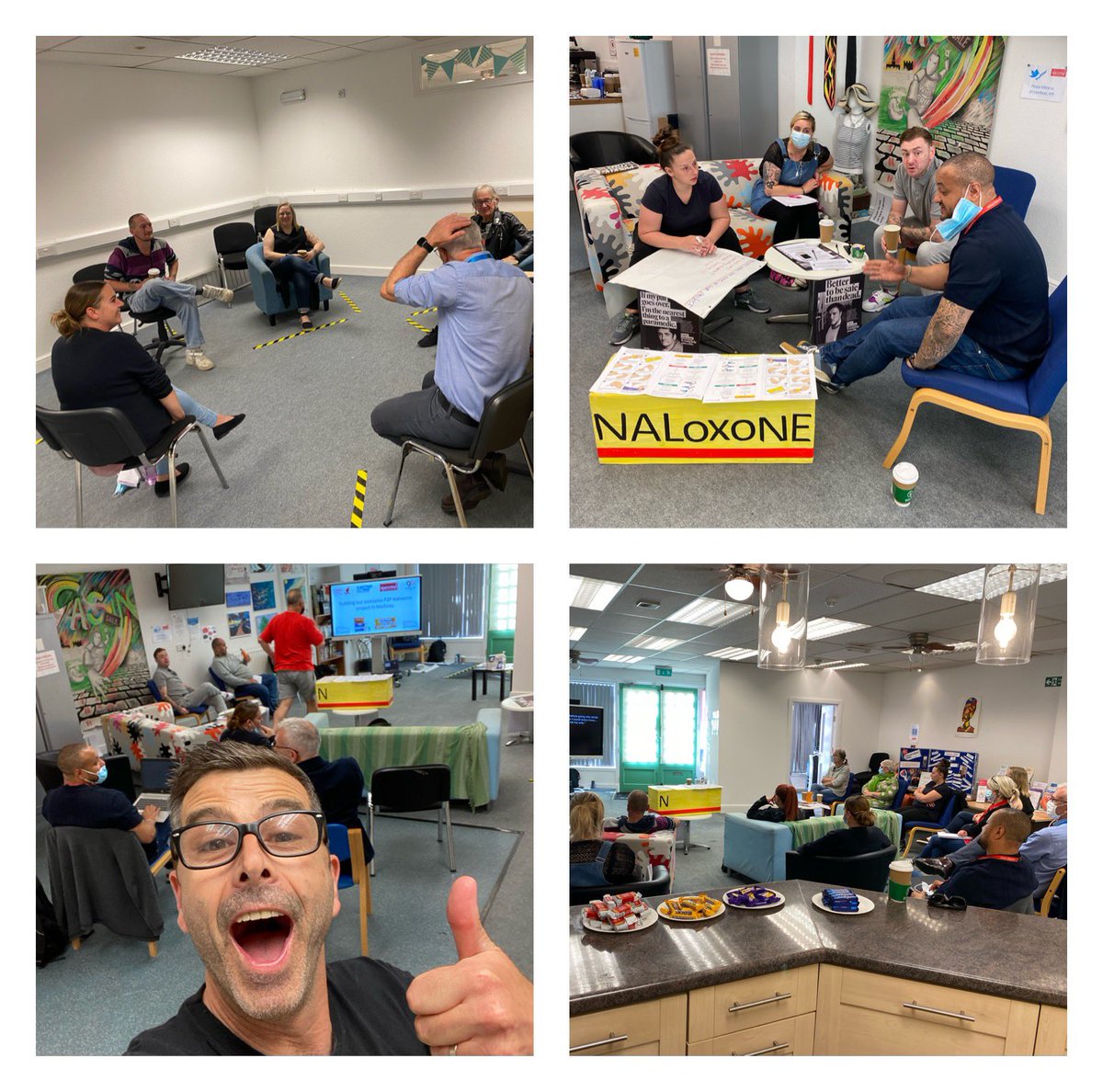 GBMC73's tweet photo. 🤓 What an awesome start to the day man ❤️ The #Medway #Naloxone #peers are totally on 🔥 

Massive thanks to @ABetterMedway #commissioner @StevefromMedway &amp; @OpenRoad_WR #exec #Anna for activity being involved today 🙏 

👉🏻 This is something really special for #Medway https://t.co/jEHh7i73N6