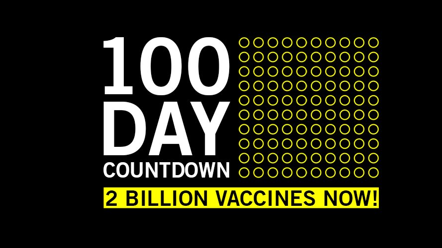 We challenge @AstraZeneca @BioNTech_Group @JNJNews @moderna_tx @Novavax @pfizer to deliver 2 billion #Covid19 vaccines to those who need them the most, by the end of the year.

You have 100 days. The⏰starts now.

#100DayCountdownAlarm⏰